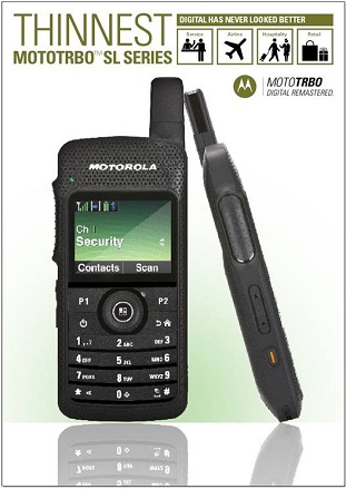 NEW! MOTOTRBO™ SL Series Digital Two-Way Portable Radio
