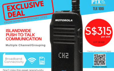 MOTOROLA SOLUTIONS: WAVE PTX TLK100i Promotion