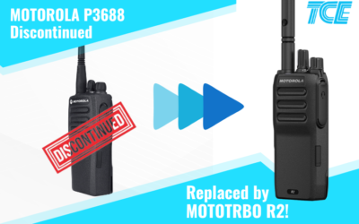 NOTICE: Motorola P3688 Discontinued.